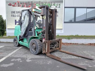 Chariot élévateur frontal 4 roues Mitsubishi FD50N
