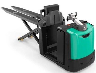 Préparateur de commandes Mitsubishi OPB20N2X fourches levée ergonomique 2400mm