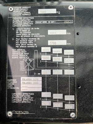 Chariot élévateur tout terrain Manitou M50-4 D ST5