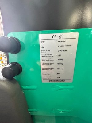 Chariot multidirectionnel Mitsubishi RBM25N3