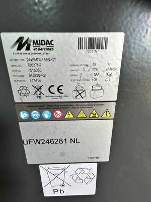 Chariot multidirectionnel Mitsubishi RBM25N3