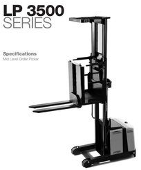 Préparateur de commandes à nacelle élevable Crown LP3520-10