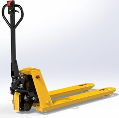 Transpalette accompagnant Microlift P15SE