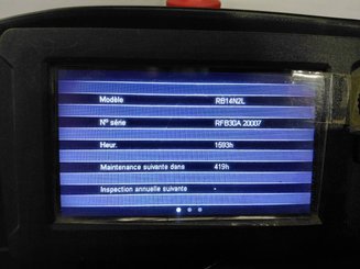 Chariot à mât rétractable Mitsubishi RB14N2L