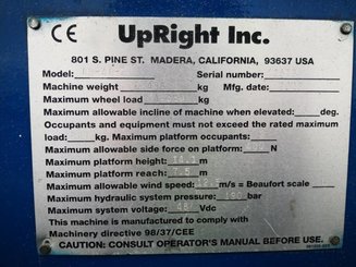 Nacelle articulée Upright AB46E
