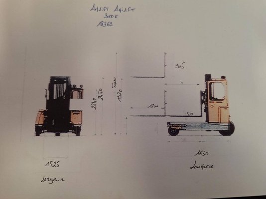 Chariot multidirectionnel AMLIFT AGILIFT 3000E