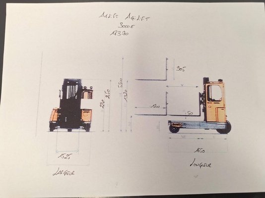 Chariot multidirectionnel AMLIFT AGILIFT 3000E