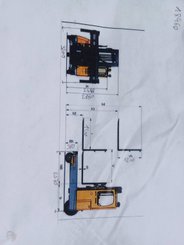 Chariot élévateur latéral multidirectionnel Hubtex DQ45G