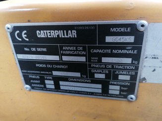 Chariot élévateur frontal 4 roues Caterpillar GC45K SWB