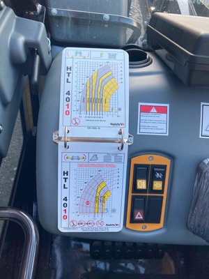 Chariot élévateur télescopique Haulotte HTL4010