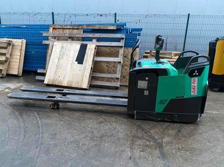 Transpalette porté debout Mitsubishi PBF20N3R Fourches 2400mm