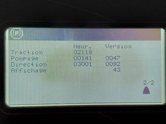 Gerbeur porté debout Caterpillar NSR20N