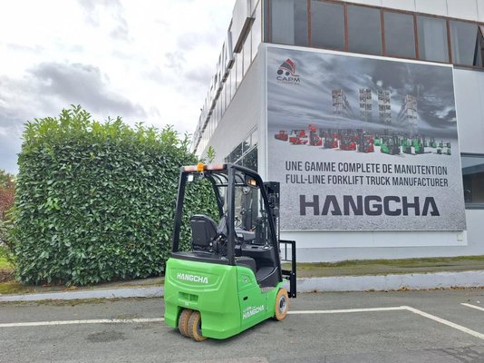 Chariot élévateur frontal 3 roues Hangcha XC3-18i (CPDS18-XCC2G-SI)