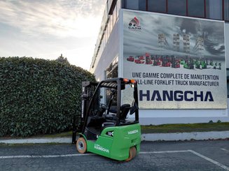 Chariot élévateur frontal 3 roues Hangcha XC3-18i (CPDS18-XCC2G-SI)
