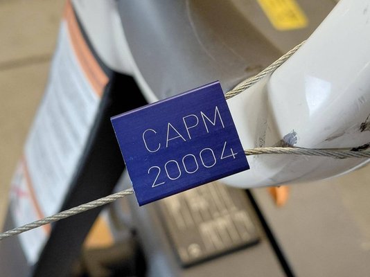 Transpalette accompagnant Crown WP3020-2.0