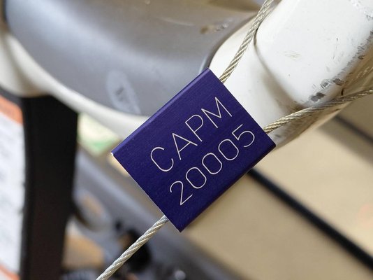 Transpalette accompagnant Crown WP3020-2.0