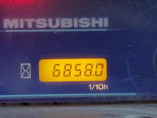 Chariot élévateur frontal 4 roues Mitsubishi FG15N